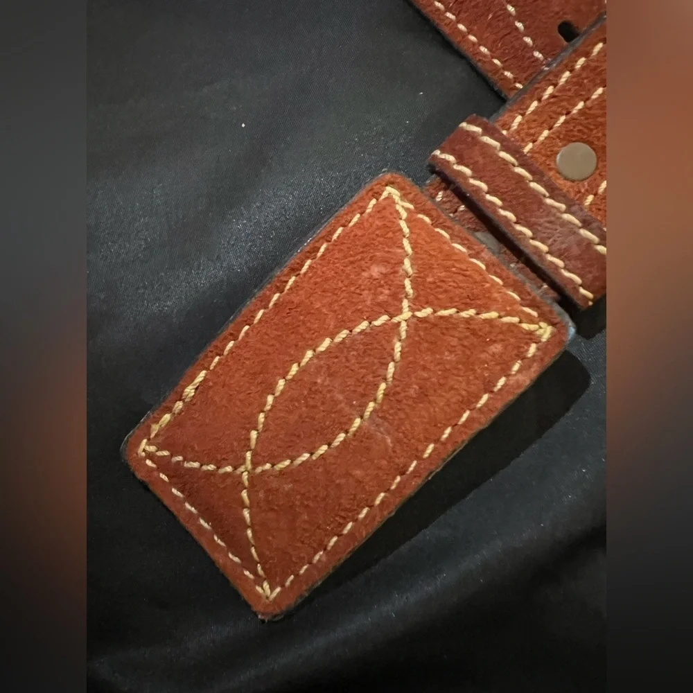 Rex Bell’s Las Vegas  Tan Leather Belt for Men